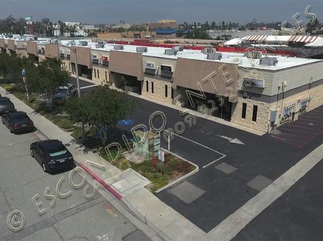 Aerial photo of 320 through 368, orange show lane, San Bernardino, CA 92408